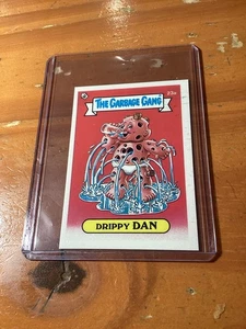 1985 Topps The Garbage Gang Drippy Dan Card 23a Australia GPK OS1 Rare - Bild 1 von 2