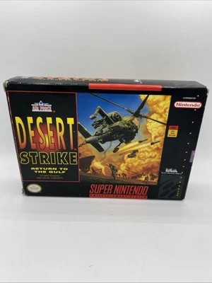 Desert Strike: Return to the Gulf (Super Nintendo Entertainment System, 1992) - Image 1 of 4