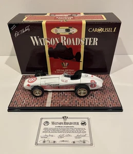 Pat Flaherty 1956 #8 Indy 500 Roadster Carousel 1 1/18 Diecast #4409 - Brand New - Picture 1 of 11