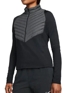Womens sz L Nike Therma-FIT Run Division Hybrid Running Jacket DD6468-010 - Picture 1 of 7