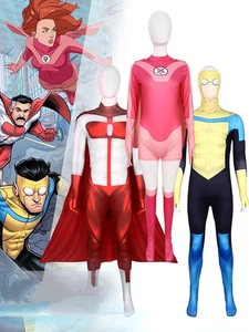 Invincible Mark Grayson Cosplay Costume Mens Book Week Halloween Jumpsuit Outfit - Picture 1 of 8