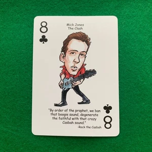 Mick Jones - The Clash - Rock Icon Einzelspielkarte - Bild 1 von 2