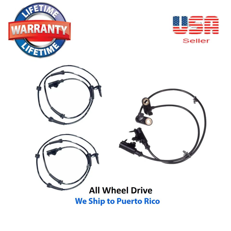 Sensor de velocidad de rueda 4 ABS delantero, trasero izquierdo y derecho apto para Infiniti G25 G35 G37 AWD Foto 1 de 4