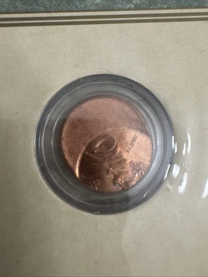 Off center Lincoln Cent Error RED  - Image 1 of 4