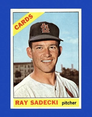 1966 Topps Set-Break #26 Ray Sadecki Como Nuevo Sin Reserva *GMCARDS* Foto 1 de 2