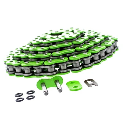 Chain for Kawasaki Mojave 250 KSF250 1987-2004 Green O-Ring Chain 520-90L - Image 1 of 4