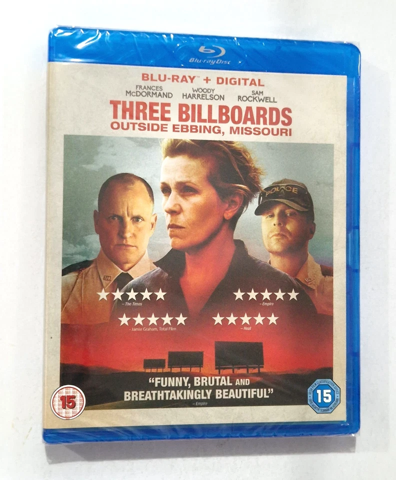 Three Billboards Outside Ebbing, Missouri BLU RAY SEALED - Image 1 of 2