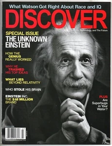Discover Special Issue March 2008. The Unknown Einstein. Very Good - Picture 1 of 2