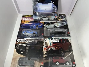 Hot Wheels 1:64 HNW46 5 x Fast & Furious Komplettset Premium Real Riders - Bild 1 von 6