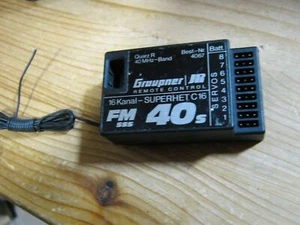 Empfänger Graupner C 16 - (40 Mhz) - Bild 1 von 1