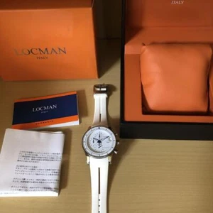 Orologio da polso unisex Locman Italy Island ref.620 quadrante bianco quarzo - Foto 1 di 8
