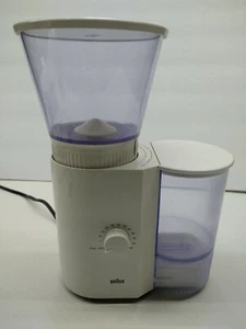 Braun Type 3 045 Burr Mill Tested Works Pre-owned Timer Coffee Grinder  - Picture 1 of 4