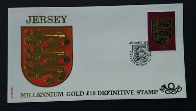Jersey 2000 SG927 - £10 New Millennium FDC - Image 1 of 2