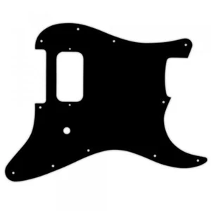 USA CUSTOM PICKGUARD für FENDER® TOM DELONGE STRATOCASTER® MEXICO 3Ply BLACK BWB - Bild 1 von 1