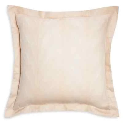 Sferra Piuma Oro Euro Sham Piedra Pluma Abstracto Satén Jacquard Italia NUEVO Foto 1 de 4