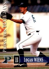 2005 Princeton Devil Rays Grandstand #4 Logan Wiens Merced California CA Card