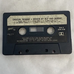 RARE Crucial Reggae Driven By Sly Snd Robbie (1982 Cassette) No Case, Tape Only - Picture 1 of 4