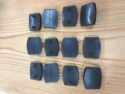 10 x NEW DOUBLE BED SLAT PLASTIC CAP HOLDERS 53MM FOR 3'0 UP TO 6'0 BEDS  - Image 1 of 4