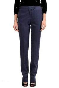 Maison Margiela 4 Women's Wool Fitted Shape Purple Dress Pants US 6 IT 42 - Picture 1 of 4