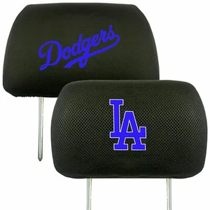 Blaue Los Angeles Dodgers Baseball MLB Kopfstützenbezüge lizenziert von FANMATS  - Bild 1 von 2