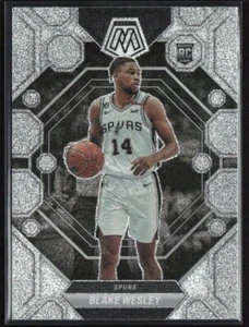 2022-23 Panini Mosaic #249 Blake Wesley Glitter SP RC San Antonio Spurs - Picture 1 of 2