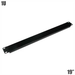 19" 1U Space Blank Plate Network Server Rack Mount Panel Thick Filler Spacer - Picture 1 of 1