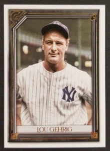 Tarjeta de béisbol Lou Gehrig 2021 Topps Gallery #139 (nuevo) - Imagen 1 de 2