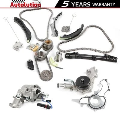 Kit de cadena de distribución bomba de agua bomba de aceite para Dodge Challenger Charger 2011-2015 3,6 L Foto 1 de 4