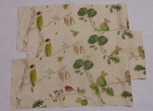 TELA SANDERSON 3 RESTOS 58"" X 12"" Coro Woodland DISEÑADO E IMPRESO EN REINO UNIDO - Imagen 1 de 3