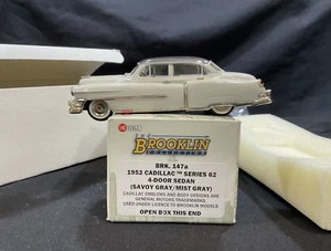 BROOKLIN MODELS BRK 147a 1952 CADILLAC SERIES 62 4-DOOR SEDAN .1:43 Gray - Picture 1 of 20
