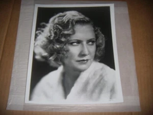 Vintage Studio Foto "Miriam Hopkins" Portrait Foto 1930er EX - Bild 1 von 2