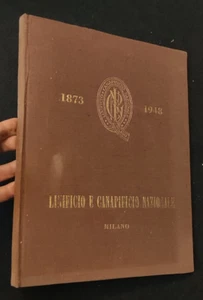 1873 - 1948 LINIFICIO E CANAPIFICIO NAZIONALE MILANO - Imagen 1 de 1