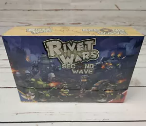 Segunda Ola Expansión Rivet Wars Guerra CMON WWI Juego de Mesa Steampunk NIS - Imagen 1 de 5