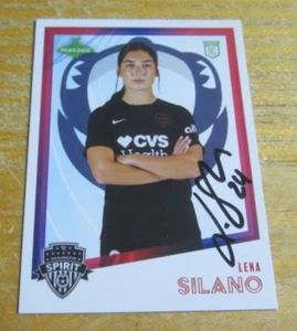 Lena Silano Autographed Signed 2023 Parkside NWSL #1 Card NWSL Soccer Spirit - Picture 1 of 3