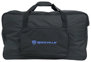 Rockville TB12 v2 Padded Speaker Bag Carry Case For 12" DJ PA Speakers+Stand - Picture 1 of 11