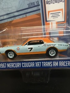 1:64 Greenlight 1967 Mercury Cougar XR7 Trans AM Racer - Picture 1 of 3