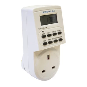 PRO-ELEC Digital Weekly/24 Hour Timer perfect for Reptile Vivarium Equipment - Picture 1 of 1