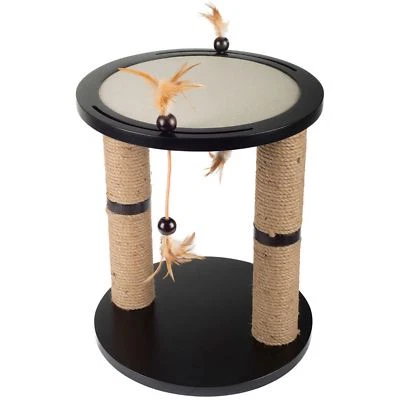 All for Paws Classic Comfort Cat Punching Ball and Scratcher Brown New