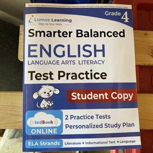 SBAC Online Assessments and Common Core Practice: Grade 4 English Language Arts - Picture 1 of 6
