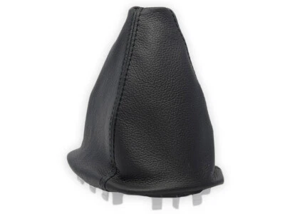 PARA VOLVO S70 V70 1996-2000 FUNDA PALANCA DE CAMBIO CUERO NEGRO - Imagen 1 de 4