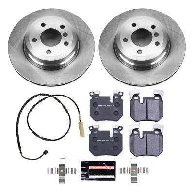 Kit de frenos de disco PowerStop - trasero - se adapta a BMW 135i 2011-2013, BMW 135is 2013 Track Foto 1 de 4