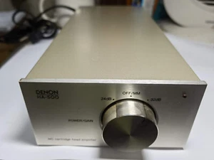 Used Denon HA-500 MC Cartridge Head Amplifier, Made in Japan - Picture 1 of 7
