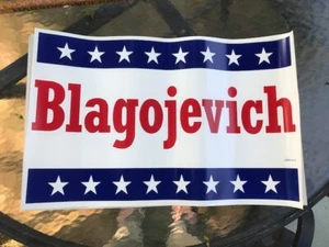 Original Blagojevich poster convicted politician - Picture 1 of 4