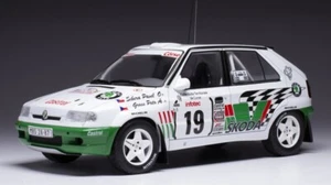 MODELLINO AUTO STATICO IXO SKODA FELICIA KIT CAR #19 TOUR DE CORSE 1995 1/18 - Foto 1 di 5