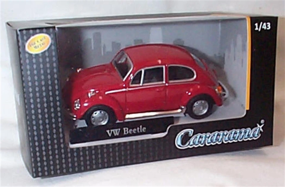 Volkswagen Beetle Red 1-43 scale new in box - Image 1 of 1