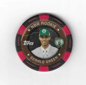2005-06 Topps NBA Sammlerchips Gerald grün Rookie schwarz rote Folie 350/399 - Bild 1 von 2