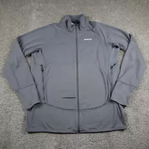 Patagonia Jacket Mens Extra Large Gray R1 Regulator One Grid Fleece Polartec - Picture 1 of 12