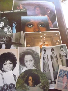 Rare Diana Ross Lot 14 photos/items: Mahogany/Berry Gordy/Paramount - Picture 1 of 14