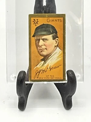 1911 T205 Gold Border - John J. McGraw NY Giants Sweet Caporal Salón de la fama Foto 1 de 4