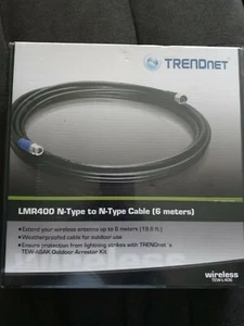 Trendnet LMR400 N-type to N-type Cable 6 Meters - Picture 1 of 3